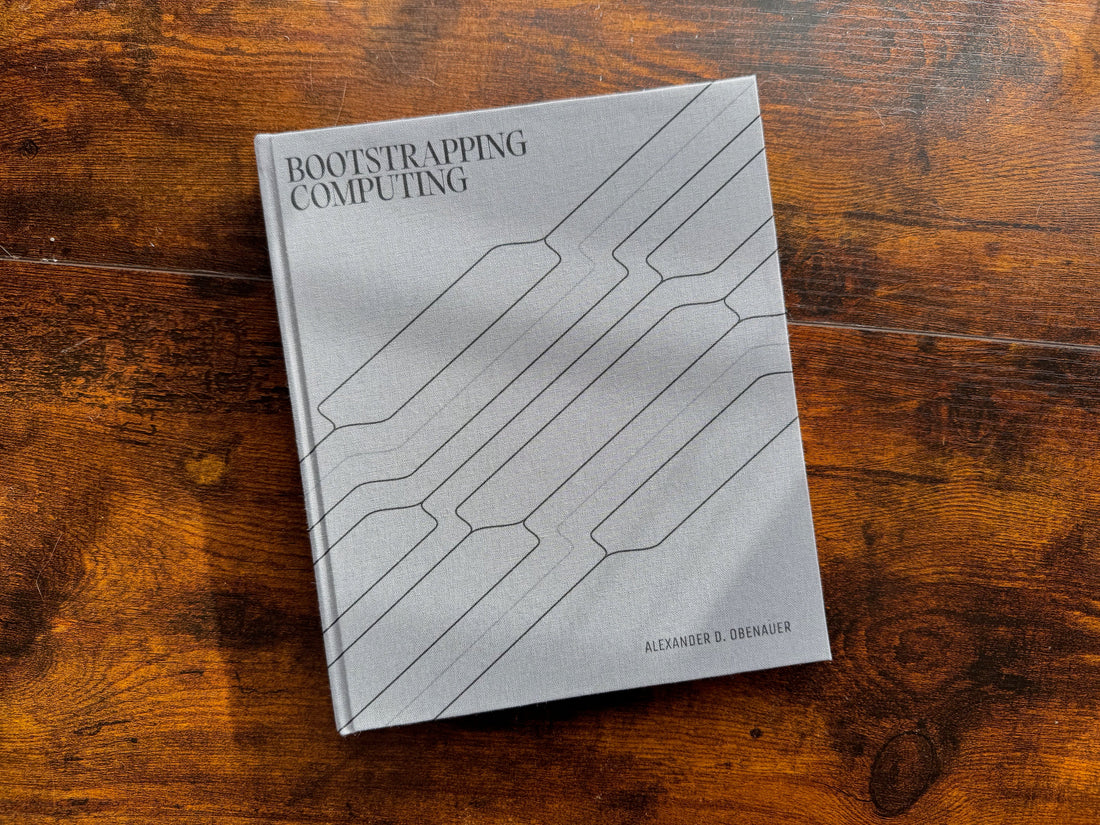 A book, a bindery, and a press