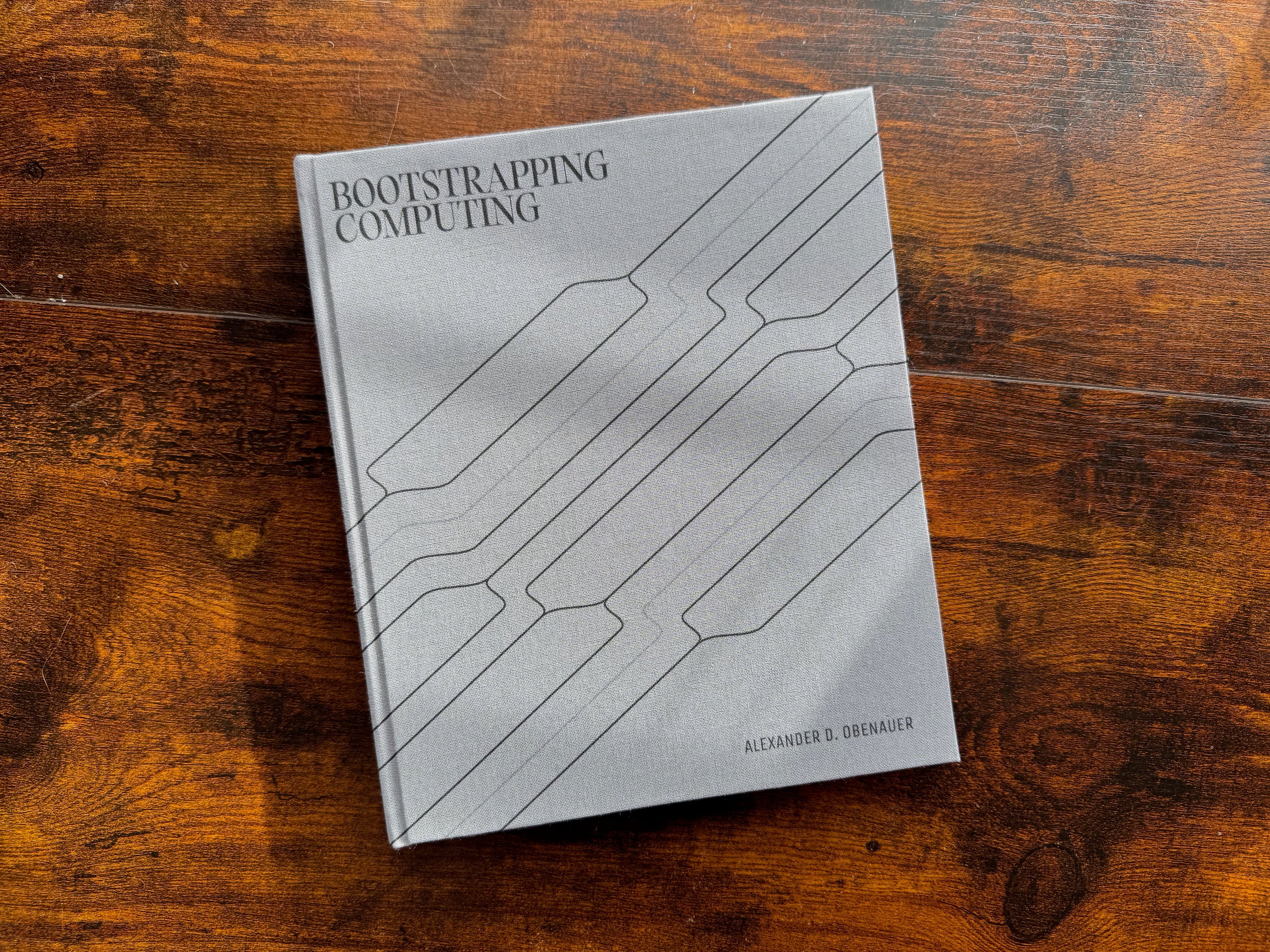 A book, a bindery, and a press