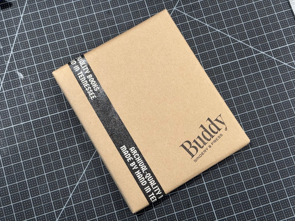 Book wrapped for shipping